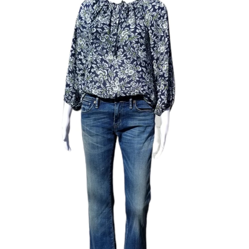 Women's floral blouse